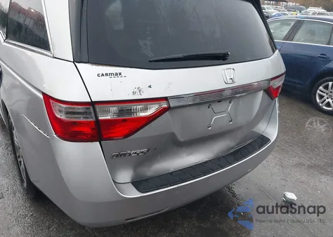 2011 Honda Odyssey Ex-L from USA, damaged, VIN 5FNRL5H69BB077118